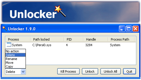 Phần mềm Unlocker được sử dụng rất phổ biến hiện nay﻿
