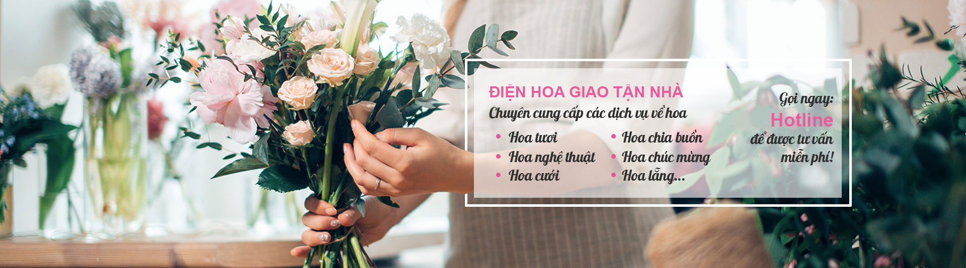DỊCH VỤ HOA TƯƠI ONLINE 24/7