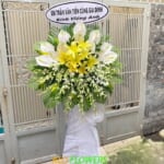 hoa chia buồn kính viếng