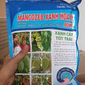 thuốc bảo vệ thực vật mancozeb xanh