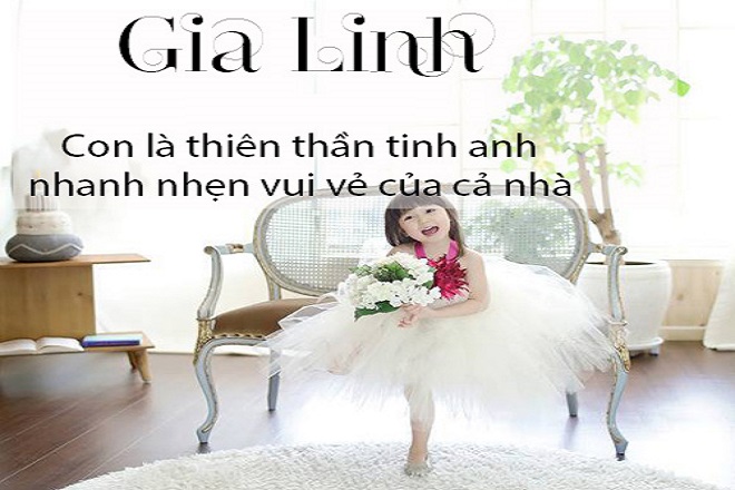 đặt tên cho con gái năm 2019 bé gái tên Linh