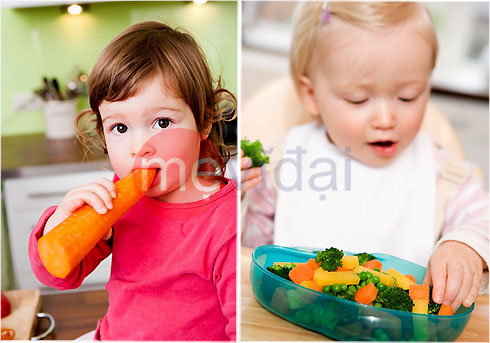 Mẹo tập cho bé ăn rau xanh cung cấp đủ chất xơ đúng cách nhất mẹ cần biết