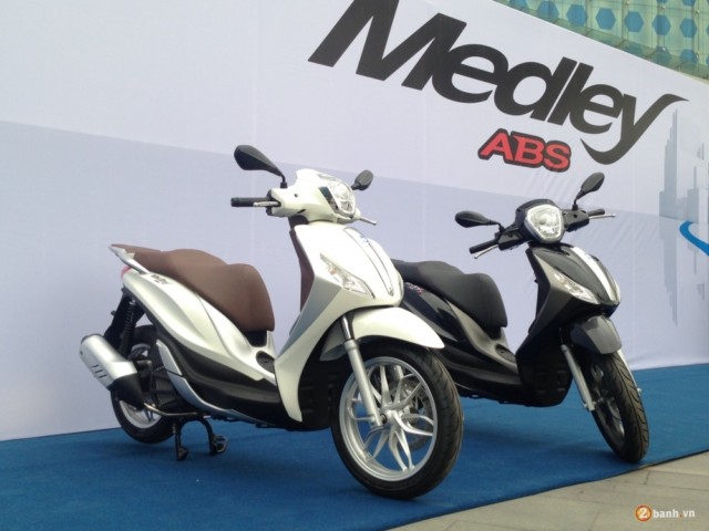 Piaggio Medley 125 ABS 2019 chính thức ra mắt tại thị trường Việt Nam
