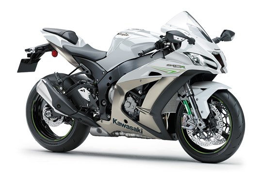 Cận cảnh siêu mô tô Kawasaki ZX-10R 2019 màu trắng giá từ 572 triệu đồng