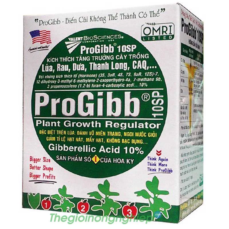thuốc bảo vệ thực vật progibb