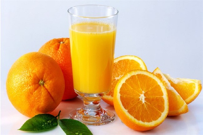 quả cam giúp bà bầu bổ sung vitamin c