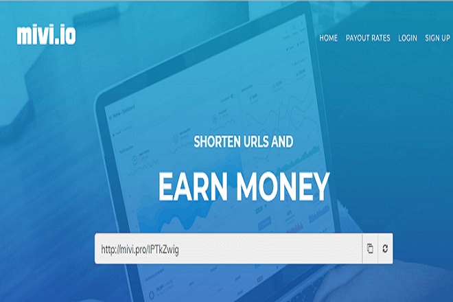 Rút gọn link kiếm tiền online với Mivi.io uy tín và đơn giản